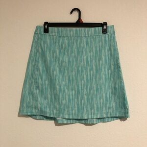 Ripskirt Hawaii Green A-Line Mini Skirt Large